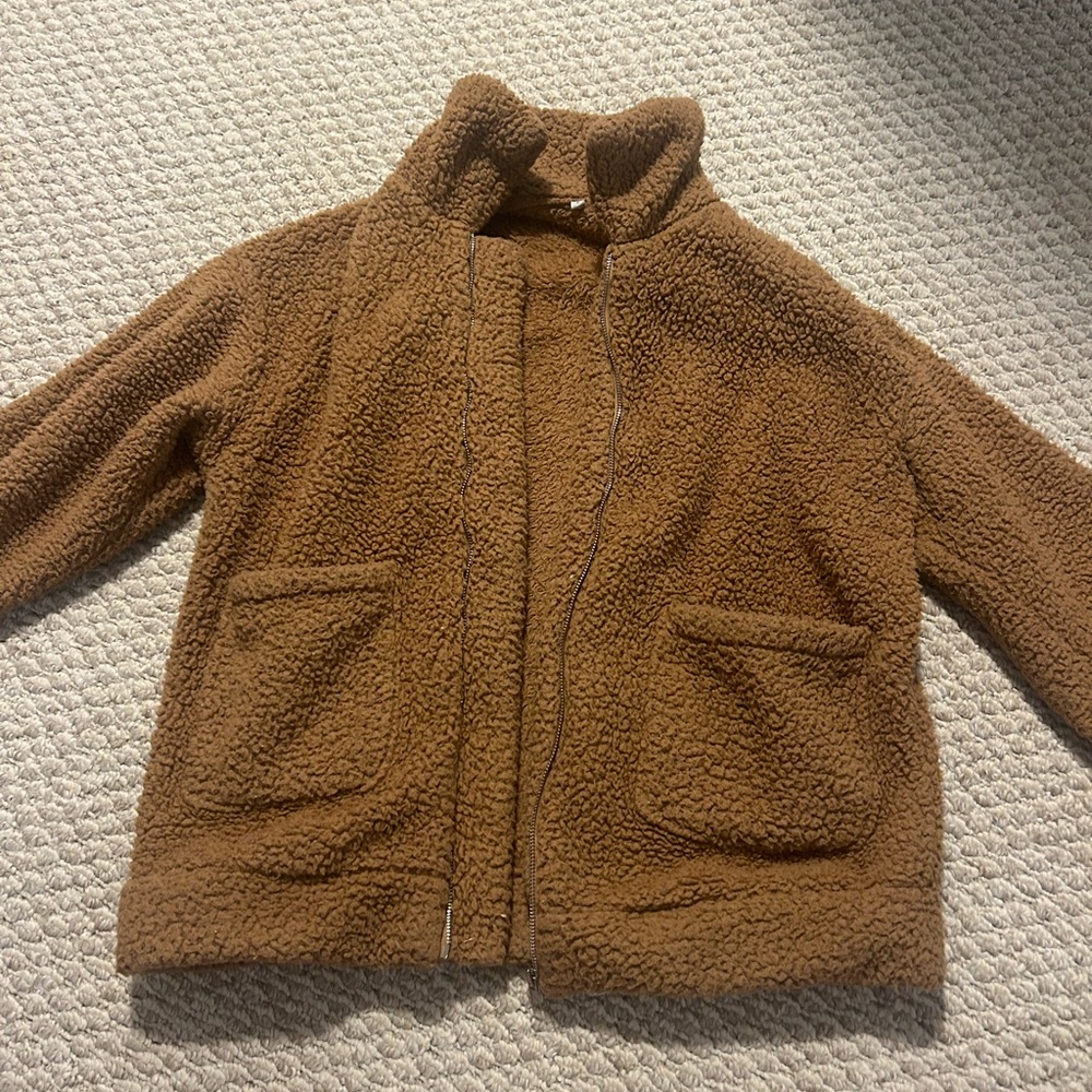 Teddy bear jacket : size S